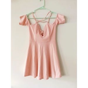 🌟PRICE FIRM! Like new! Tobi Soft Pink Mini Dress